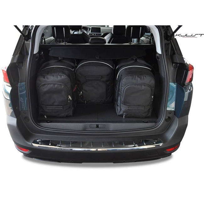 PEUGEOT 5008 2017+ TORBY DO BAGAŻNIKA 4 SZT