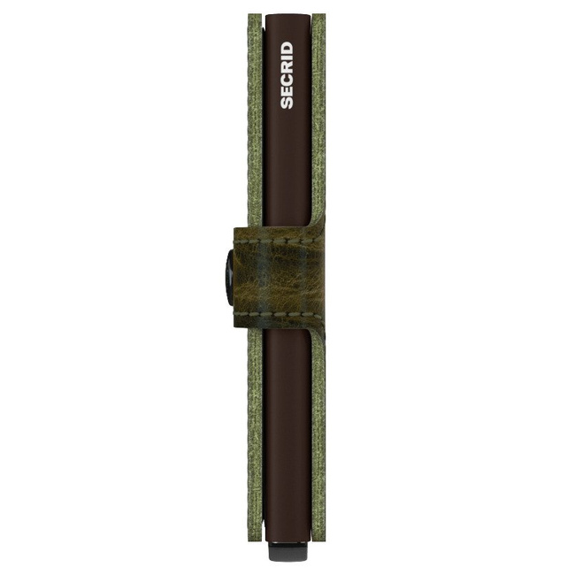 Miniportfel Miniwallet Secrid Dutch Martin - Olive
