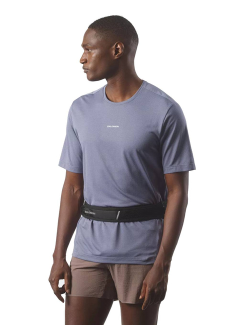 Pas sportowy z bidonem Salomon Cross Belt 1 Bottle - black