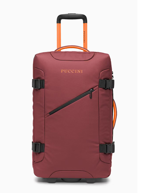Walizka średnia miękka Puccini Colorado - czerwony