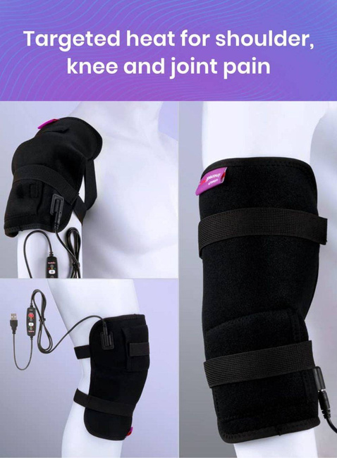 Poduszka grzewcza Cabeau Incredi-Heat USB Heating Pad - black