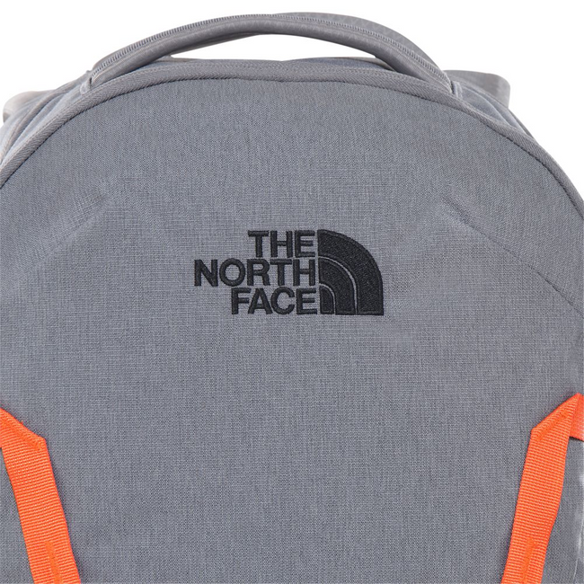 Plecak miejski The North Face Vault - zinc greydark heather / persian orange