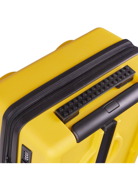 Walizka kabinowa Lego Signature Brick 2x3 Expandable Luggage - yellow