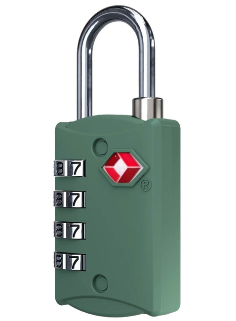 Kłódka szyfrowa do bagażu CabinZero TSA Travel Lock - sage forest