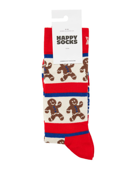 Skarpety unisex Happy Socks - cozy gingerbread stripe
