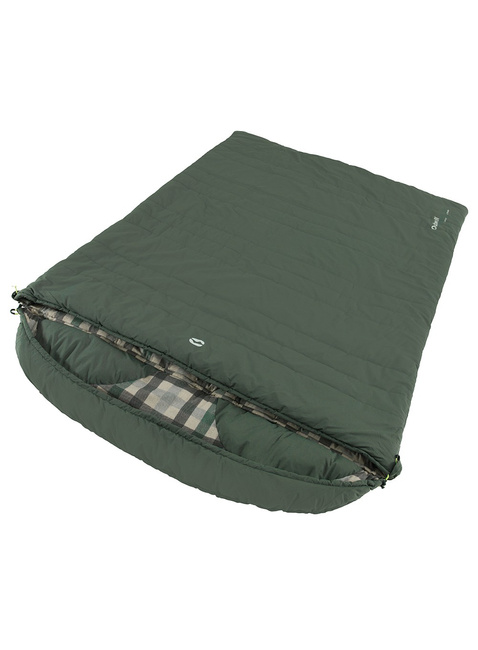 Śpiwór dwuosobowy Outwell Camper Lux Double - forest green