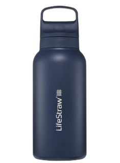 Butelka termiczna z filtrem LifeStraw Go Steel 1 l - aegean sea