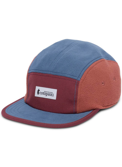 Czapka z daszkiem Cotopaxi Fleece 5-Panel Hat - mulberry / deep sea