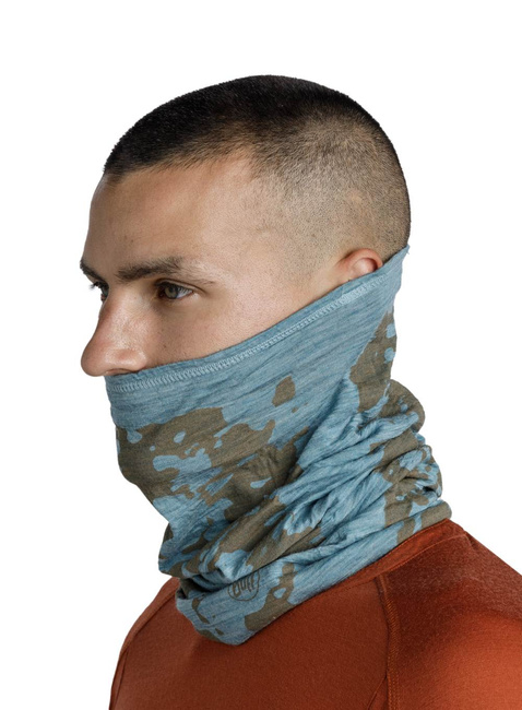 Chusta wielofunkcyjna Buff Merino Lightweight Neckwear Prints - usty multi