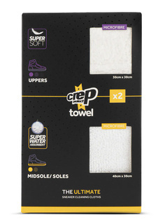 Ściereczka z mikrofibry do czyszczenia butów Crep Protect Towel 2 sztuki