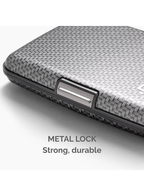 Portfel aluminiowy Ogon Design Stockholm Card Case Premium V3 - matcha