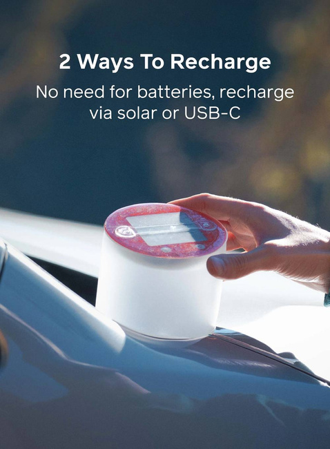 Lampka solarna BioLite Luci Emergency - red