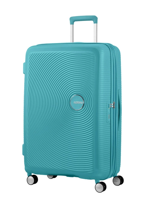 Walizka duża EXP American Tourister SoundBox - turquoise tonic