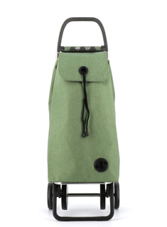 Składany wózek na 4 kołach Rolser I-Max Tweed - green