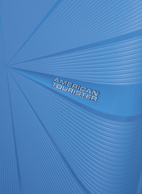 Walizka mała poszerzana American Tourister StarVibe - tranquil blue