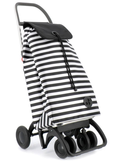 Wózek na zakupy składany Rolser I-Max 4 LT Tour Marina - white / black 