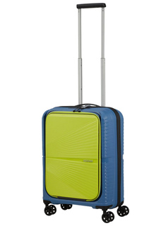 Walizka kabinowa American Tourister Frontloader Airconic - coronet blue / lime
