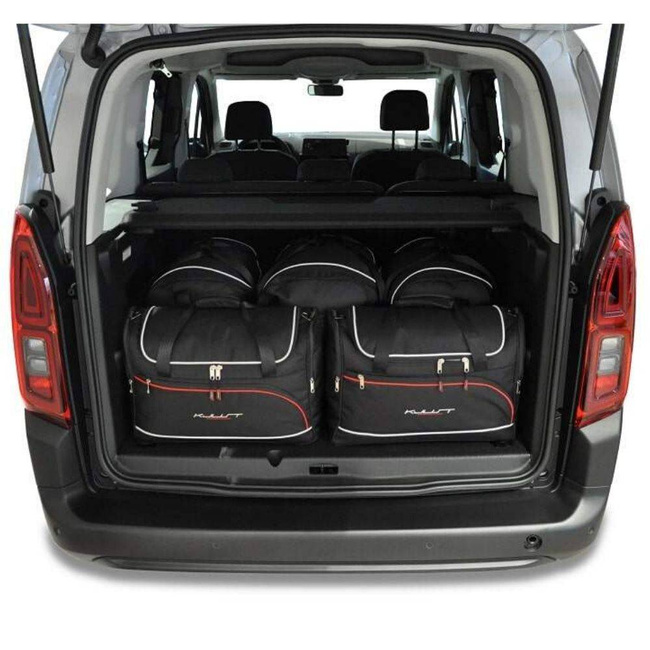 CITROEN BERLINGO M 2018+ TORBY DO BAGAŻNIKA 5 SZT