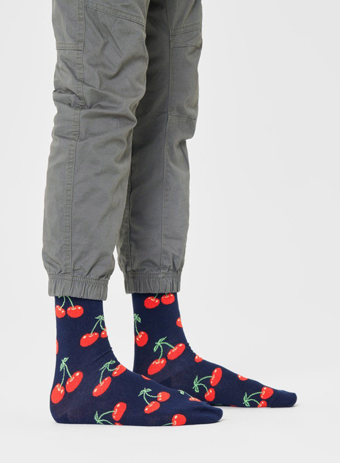 Skarpety unisex Happy Socks - navy / cherry
