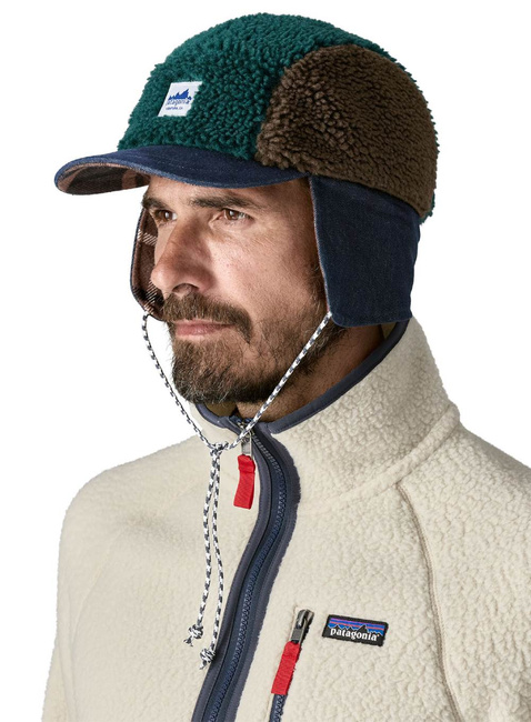 Czapka z daszkiem Patagonia Range Earflap - cascade green