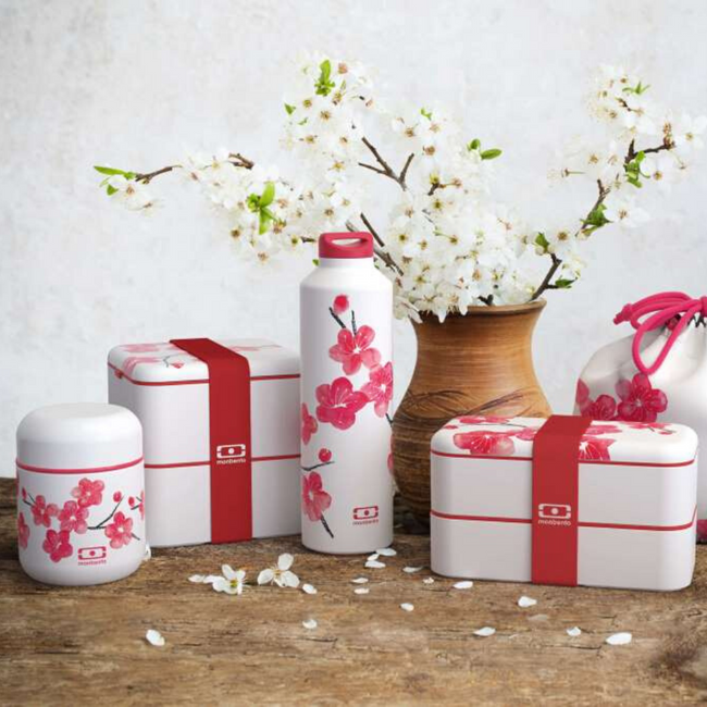 Termiczny pojemnik MB Capsule Monbento Lunch Box - graphic blossom