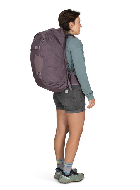Plecak torba podróżna Osprey Fairview 40 - graphite purple
