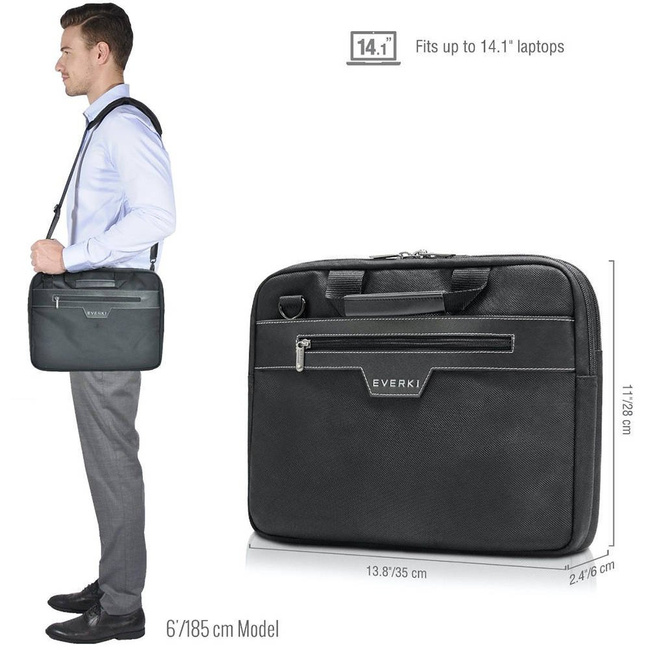 Torba na laptopa 14,1" Business 414 Everki - black