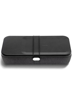 Przenośny organizer biurowy z funkcją ładowania bezprzewodowego Orbitkey Nest v2 - black