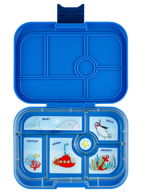Lunchbox do szkoły Yumbox Original - surf blue / submarine 