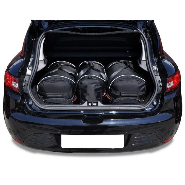 RENAULT CLIO 2012+ TORBY DO BAGAŻNIKA 3 SZT