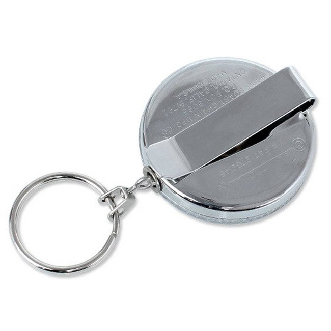 Retraktor z klipsem ORIGINAL Stainless Steel Chain KEY-BAK - chrome