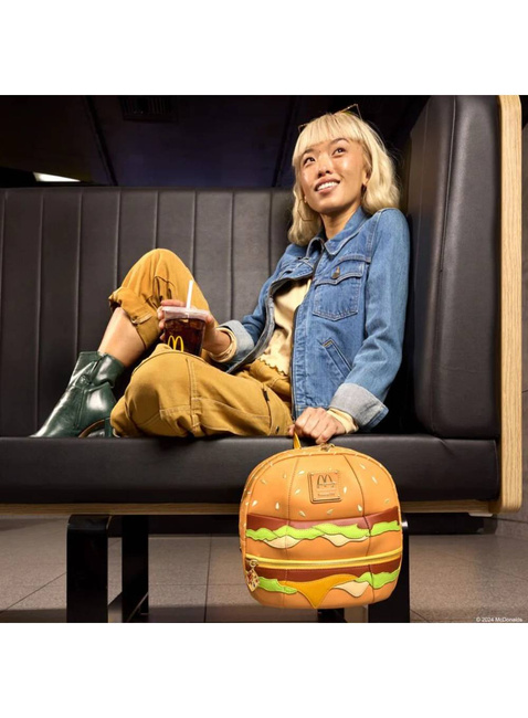 Plecaczek Loungefly x McDonalds Mini Backpack - Big Mac
