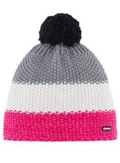Czapka zimowa Eisbar Star Pompon - multicolored / pink / white / grey