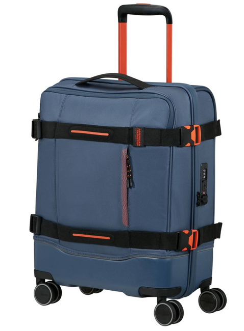 Walizka kabinowa American Tourister Urban Track 55 cm - coated navy / orange