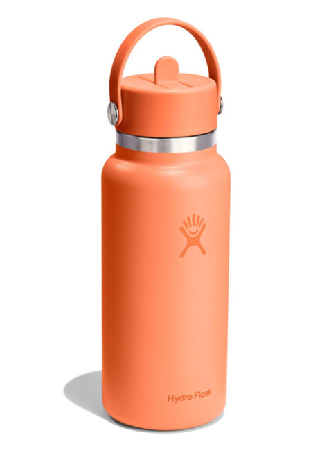 Butelka termiczna ze słomką Hydro Flask Wide Mouth Straw Cap 946 ml - nectar