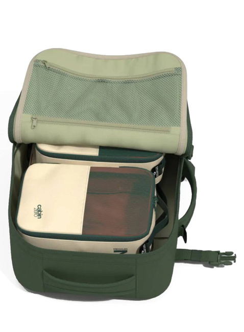 Plecak 2w1 podręczny miejski CabinZero Military 28 l - mystic green