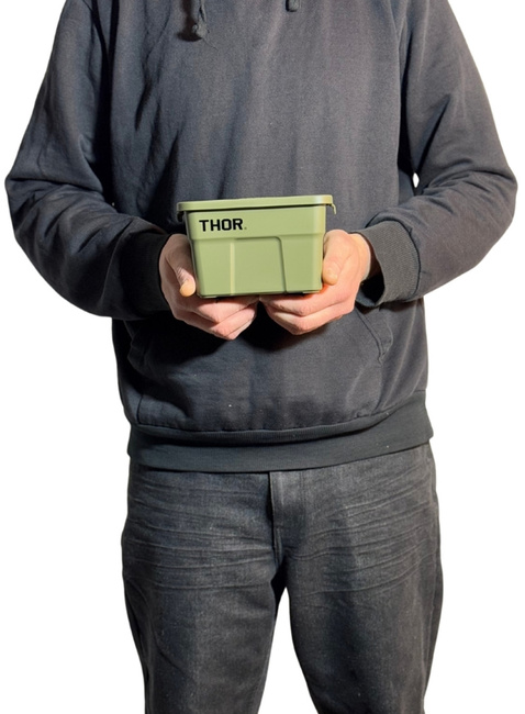 Pojemnik do przechowywania THOR Mini Stackable Storage Box 1 L - olive drab