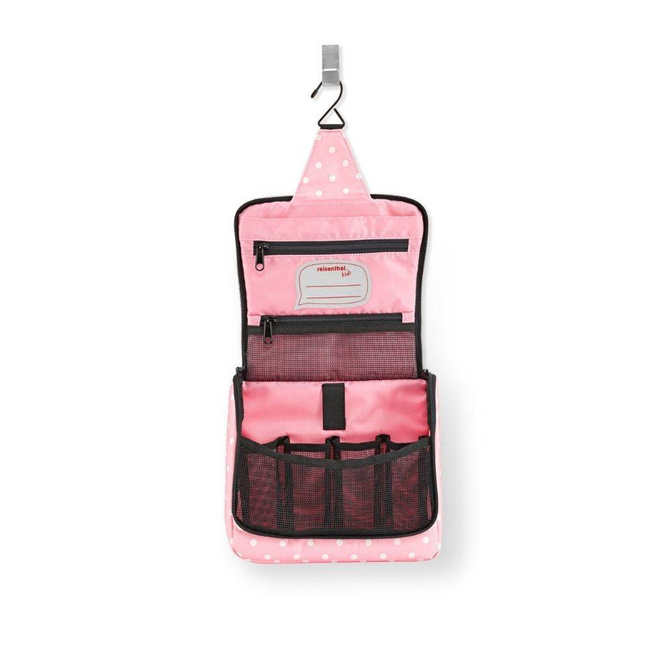 Kosmetyczka dla dzieci Reisenthel Toiletbag Kids - panda dots pink