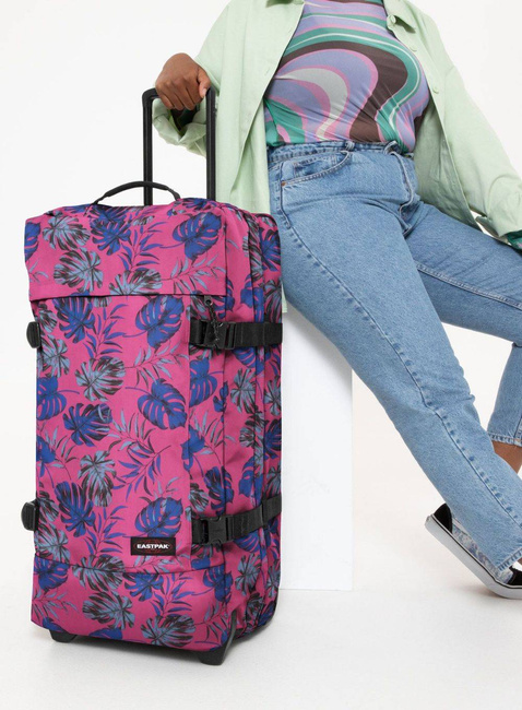 Torba podróżna Eastpak Tranverz L - brize monste pink
