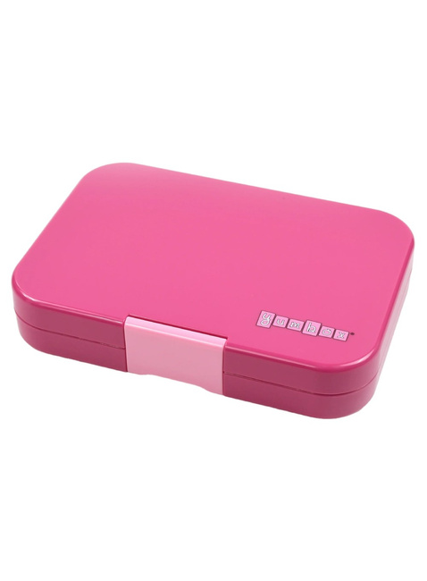 Lunchbox pojemnik na śniadanie XL Yumbox Tapas 4 - malibu purple / rainbow
