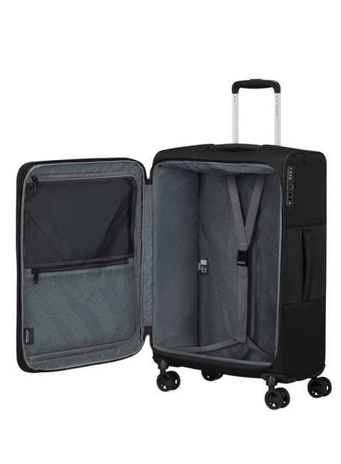 Walizka średnia poszerzana Samsonite Vaycay - black