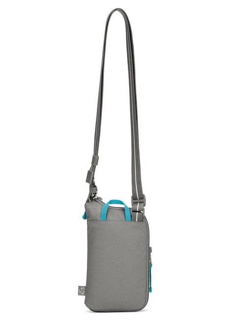 Saszetka antykradzieżowa na dokumenty Pacsafe Go Tech Crossbody - stone