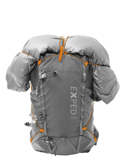 Plecak trekkingowy alpejski Exped Impulse 15 - burgundy / butterscotch
