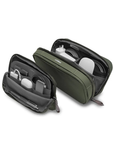 Organizery biurowe podróżne Orbitkey 2-in-1 Tech Pouch - olive
