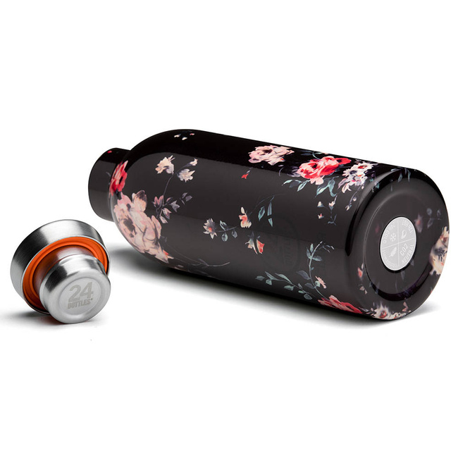 Butelka termiczna 24Bottles Clima 500 ml - ebony rose