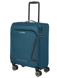 Walizka kabinowa Travelite Jetpack Light 4W Cabin - petrol