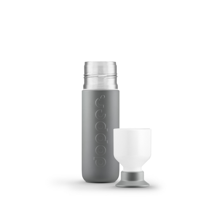 Butelka podróżna Dopper Insulated 350 ml - glacier grey