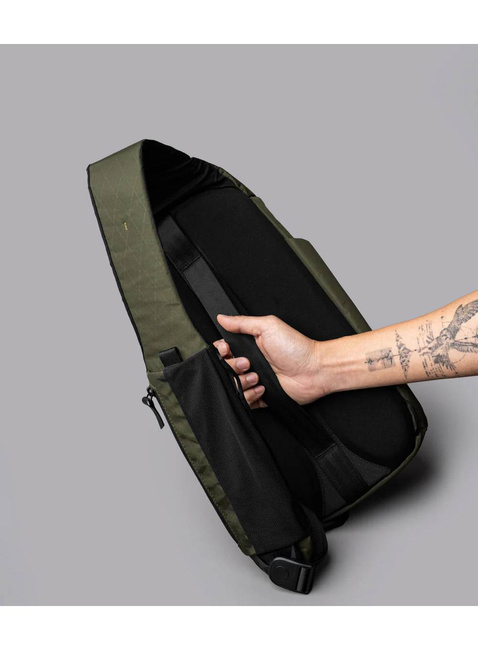 Plecak na jedno ramię Alpaka Metro Crossbody Left Shoulder X-Pac - olive green