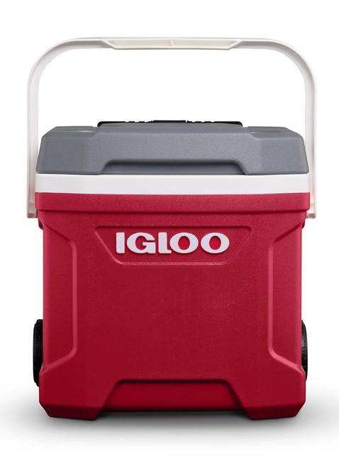 Lodówka turystyczna na kółkach Igloo Latitude Roller 15 l - indigo red / grey