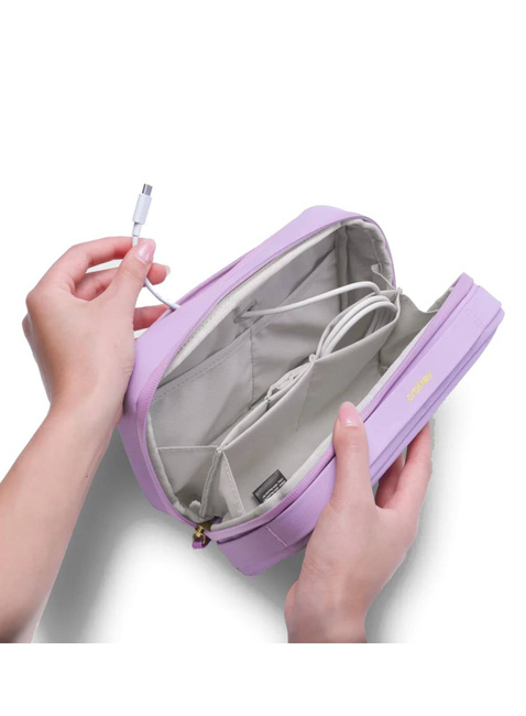Organizery biurowe podróżne Orbitkey 2-in-1 Tech Pouch - lilac
